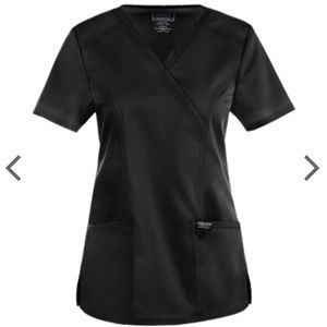 FLORAL PRINT Cherokee Scrub Top